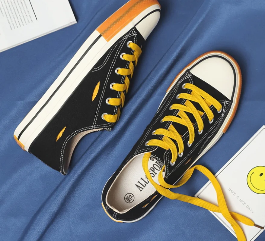 

2020 breathable casual shoes men's shoes shoes Hong Kong spring student fashion men's fashion Douchuan new canvas shoes