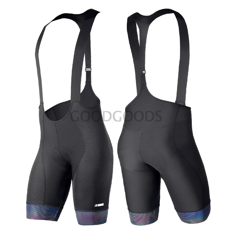 

Lameda Cycling Bib Shorts Men's Summer Shorts Road Mountain Bike Padded Adjustable Buckle Triathlon High Intensity Training Use