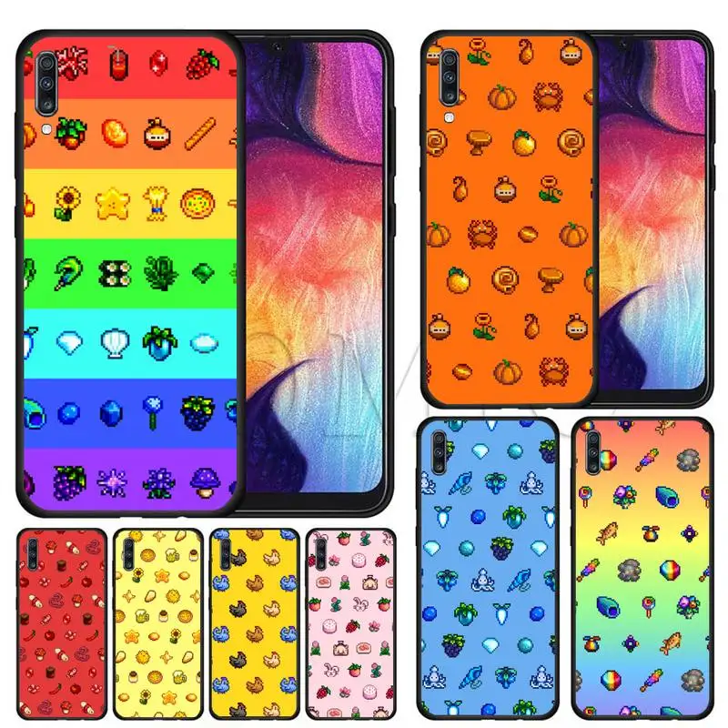 

Anime Game Stardew Valley Phone Case For Samsung S8 S9 S10 E S20 S21 S30 5G Edge plus lite Cover Fundas Coque