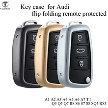 Чехол для автомобильного ключа Audi A1 A2 A3 A4 A5 A6 A7 TT Q3 Q5 Q7 R8 S6 S7 S8 SQ5