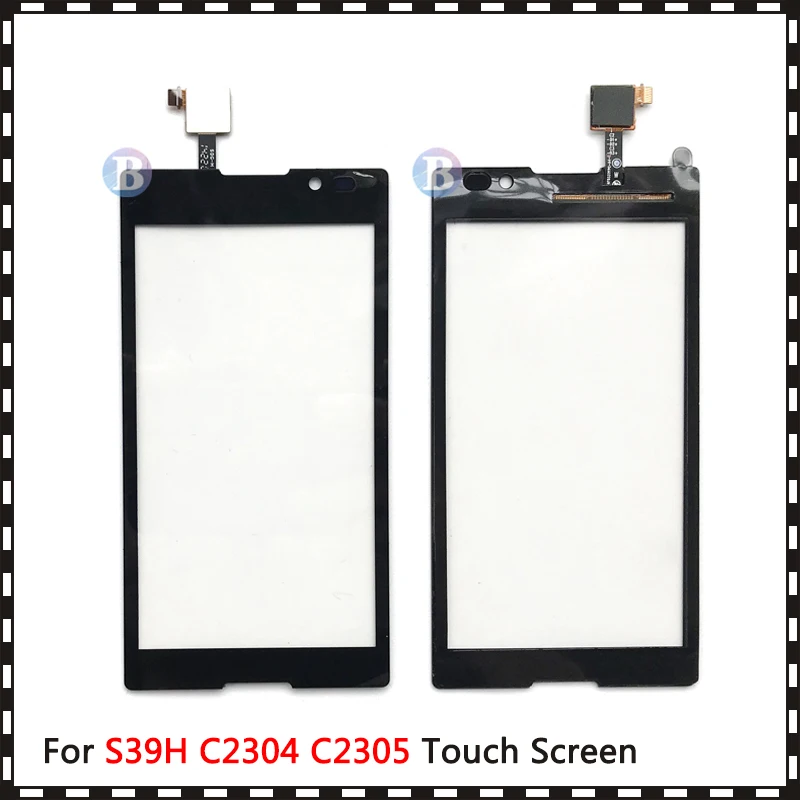 10 шт./лот высокое качество 5 0 &quotдля Sony Xperia C S39H C2304 C2305 сенсорный экран дигитайзер