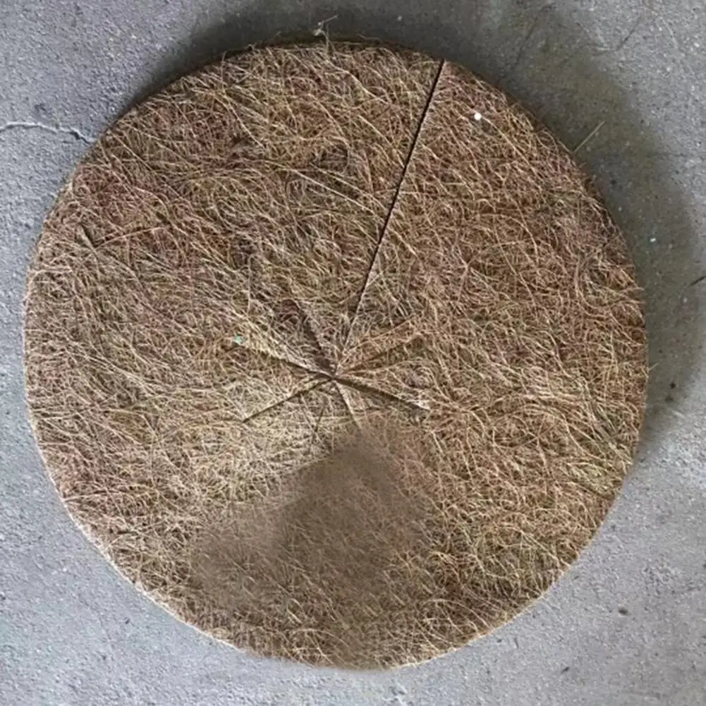 10 шт. Садовые принадлежности Нескользящие круглые кокосовые мульчи покрытие