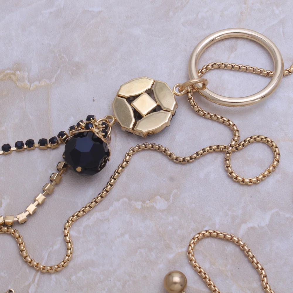 Модное кольцо из нержавеющей стали праздничная бижутерия для женщин 65 см длинная