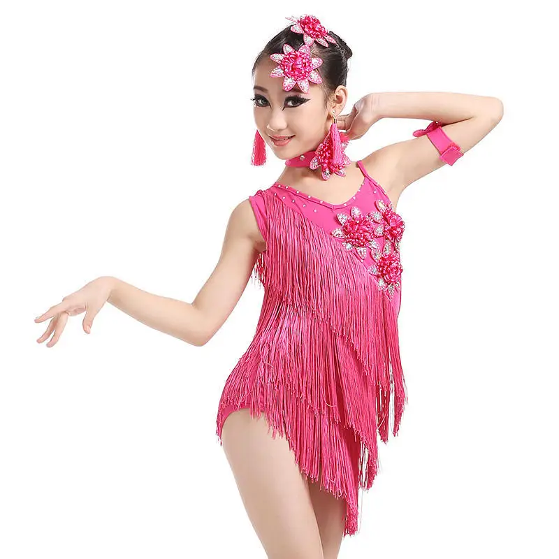 Женский танцевальный костюм для конкурсов самбы юбка-камисоль латинские платья
