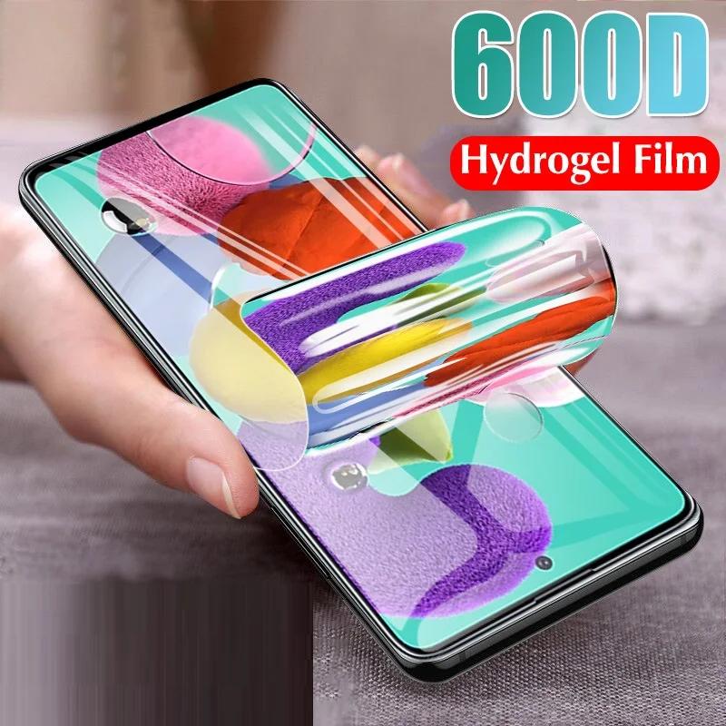 

9H HD Hydrogel Film For Samsung Galaxy F41 A42 M51 M31 M21 M11 M01 Screen Protector A01 A11 A21 A31 A41 A51 A71 Protective Film