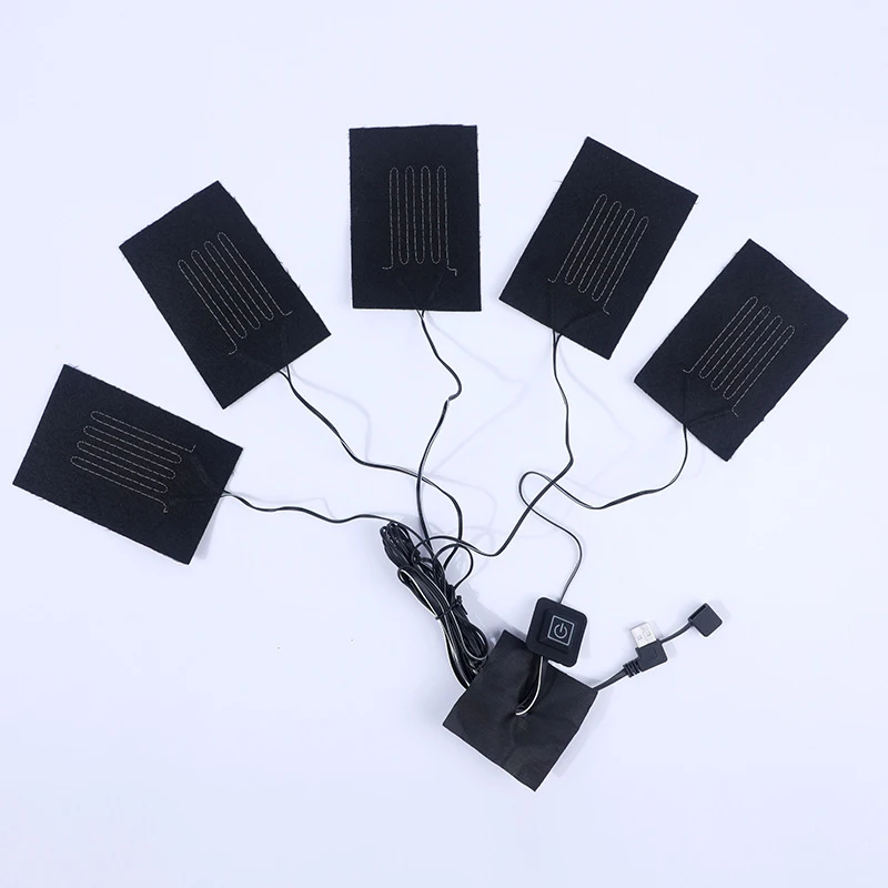 

5 в 1 куртка с электроподогревом и Usb-зарядкой