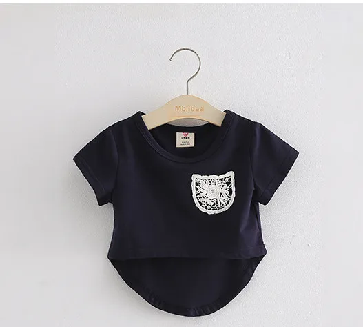 2020 Повседневная футболка и платье жилет для девочек Летний Новый Стиль детский