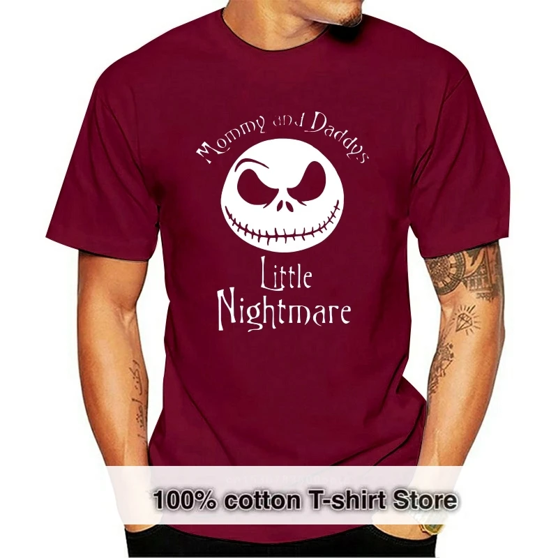 

Camiseta de MOM y papá para hombre y женские футболки de pesadilla small