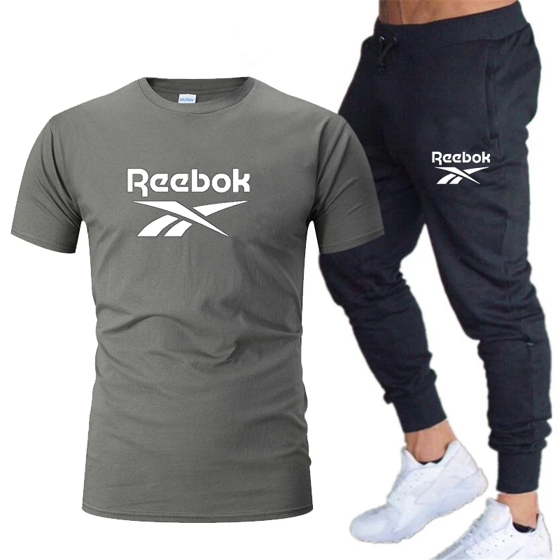 

New Men's Casual Sports 2021 Round Necked Print Short Sleeved Tracksuit Promotion of AE Anniversary In 2021