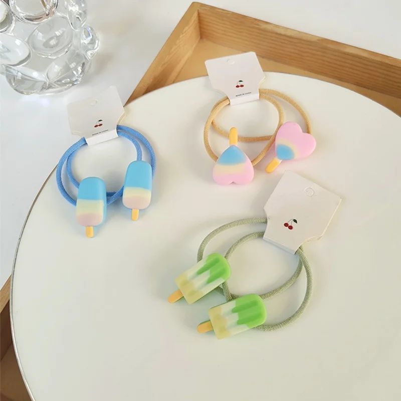 

Fashion Women Girls Summer Hair Bands Cute Ice Cream Headbands Lovely Elastic HairBands Hair Accessories Gifts