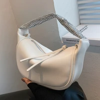 white leather handbags for women casual simple shoulder bags female famous brand crossbody bag designer hobos bags travel sac