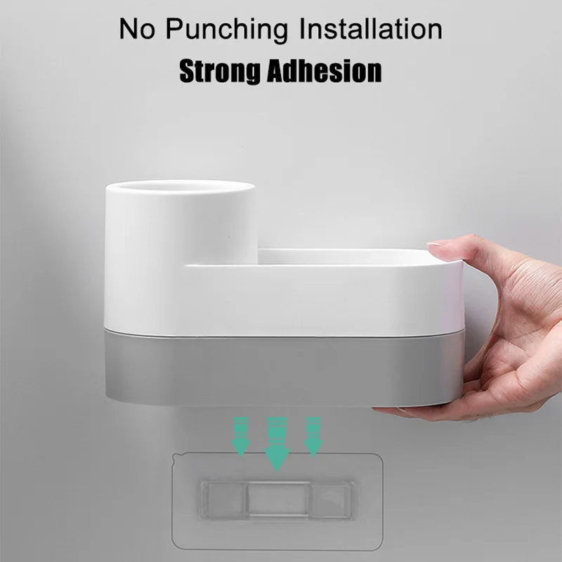 Резиновая щетка для унитаза из термоэластопласта с основанием и держатель набор