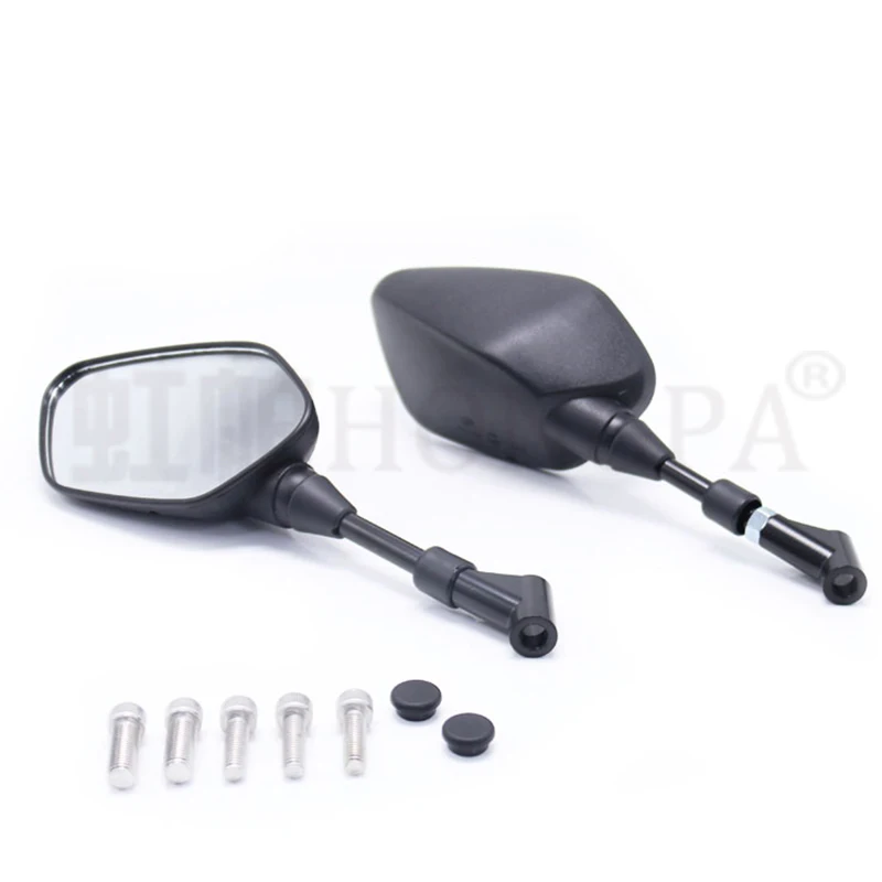 

8mm 10mm Unversal Motorcycle Mirrors Motorbike Accessories for Honda Suzuki Yamaha Kawasaki Vespa Nondestructive Installation