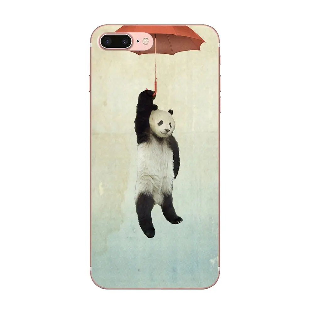 Cute Lovely Panda Novelty Fundas Soft TPU Capa For Samsung Galaxy J1 J3 J4 J5 J6 J7 A10 A20 A20E A3 A40 A5 A50 A7 2016 2017 2018 | Мобильные