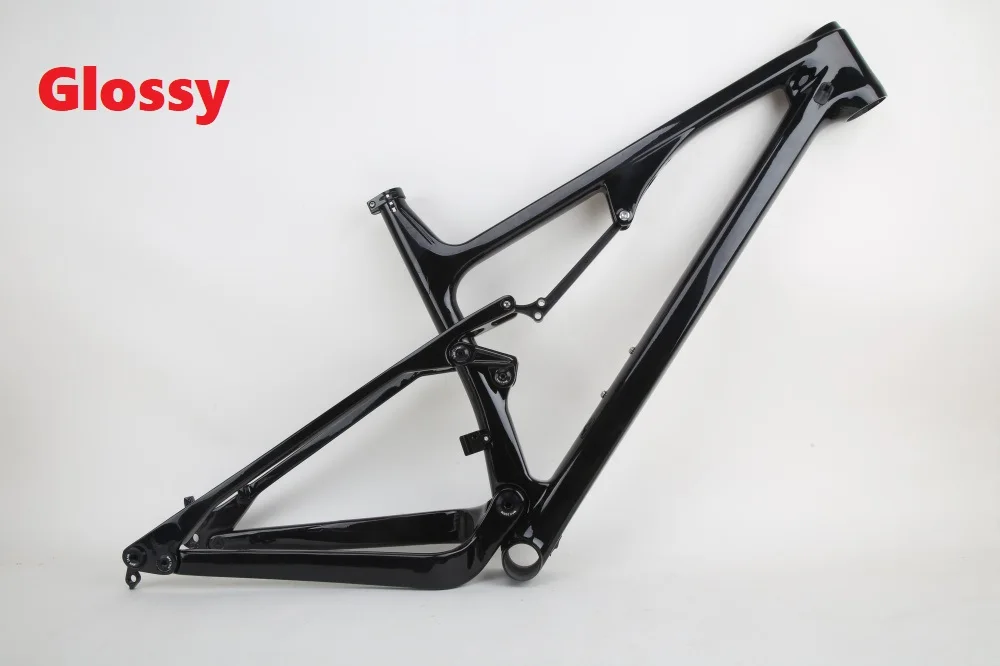 SGS протестированная полная подвеска T800 карбоновая MTB рама XC для беговых горных велосипедов карбоновая рама с BB92