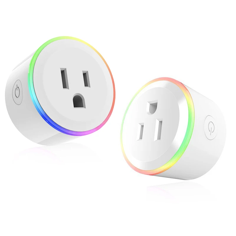 Prise wifi коннектор google home control 2 шт США умный штекер для продажи