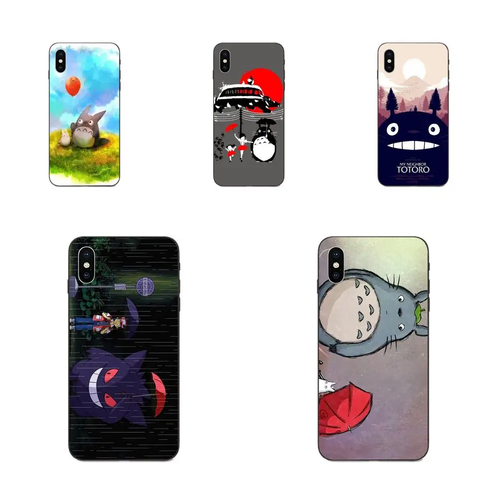 Цветная печать Diy TPU для Xiaomi Redmi Note 3 3S 4 4A 4X 5 5A 6 6A 7 7A K20 Plus Pro S2 Y2 Y3 My Neighbor Totoro Red on.