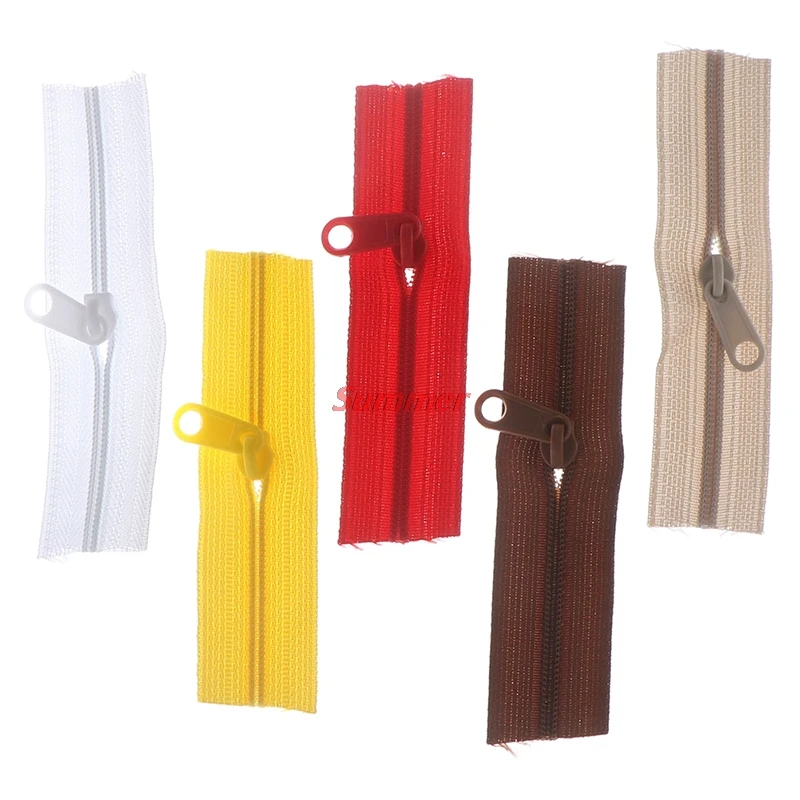 

Hot 10Pcs/lot Mini Zipper Doll Dress Zipper 10cm Handmade Craft Sewing DIY Accessories Scrapbooking Garment Applique