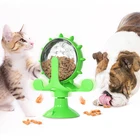 Игрушки для кошек Смешные подачи для домашних животных собак интерактивная игрушка для кошек ветряная мельница Pet присоски утечки проигрыватель Китти щенки головоломка Учебные материалы
