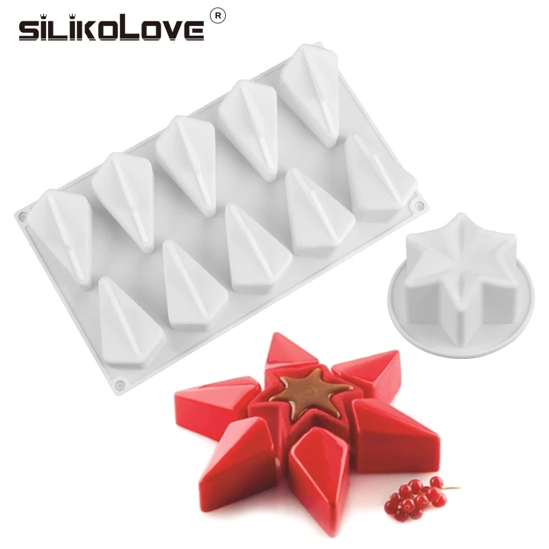 SILIKOLOVE новинка 2019 года формы для выпечки торта форма мусса силиконовая 3D в форме