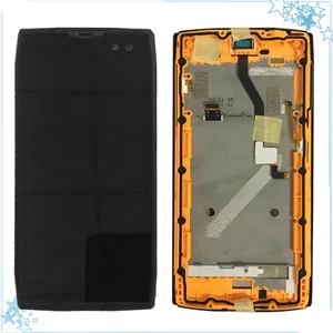 5 7 with blackorange frame for doogee s50 touch screen lcd display assembly replacement mobile phone spare parts free global shipping