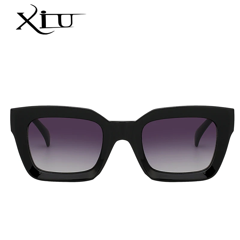 Солнцезащитные очки XIU с квадратными линзами uv400 для мужчин и женщин классические