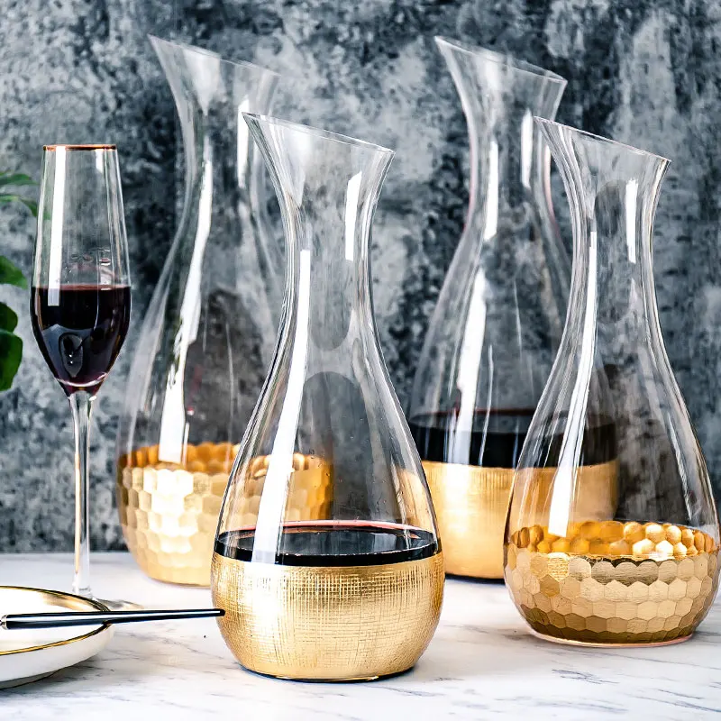 

High Grade Wine Separator Glass Champagne Family Bar Creative Wine Separator Gift Box Carafe De Vin Kitchens Accessorie DM50WS