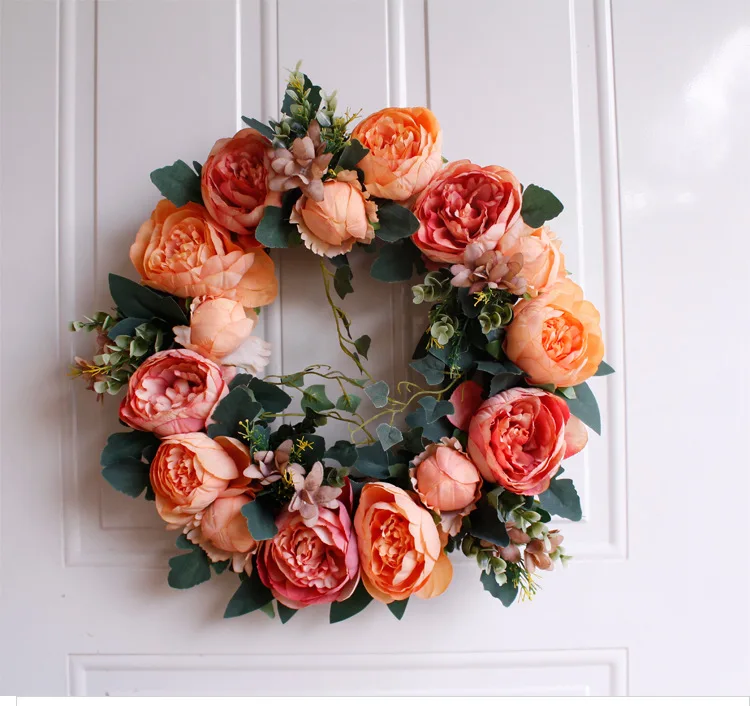 Скандинавские настенные художественные искусственные цветы для свадьбы дня