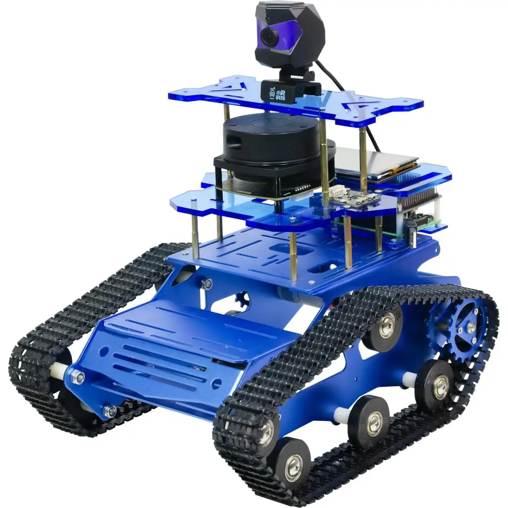 Робот-автомобиль Ros с лазерным радаром для Raspberry Pi