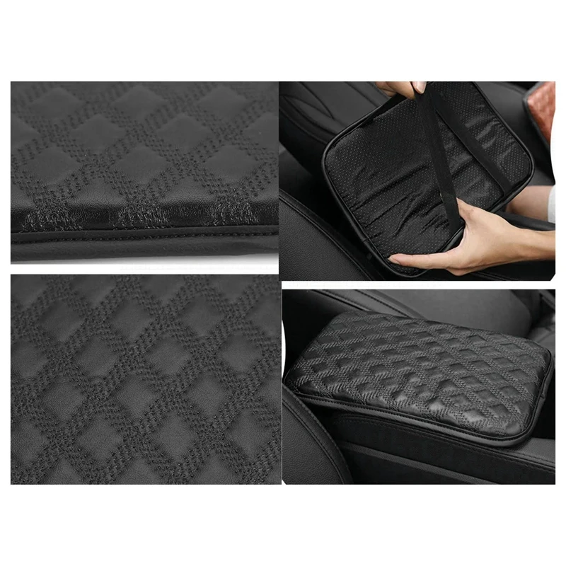 Черный Автомобильный подлокотник автомобильный чехол для сиденья протектор