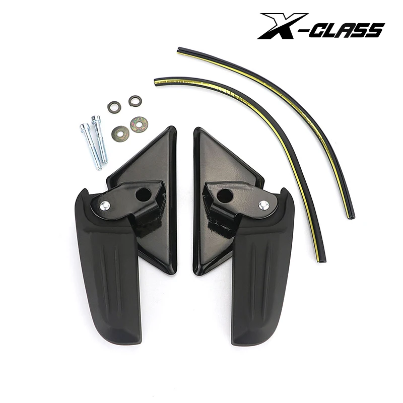 X CLASS мотоциклетные складные педали черные алюминиевые задние коврики для ног VESPA