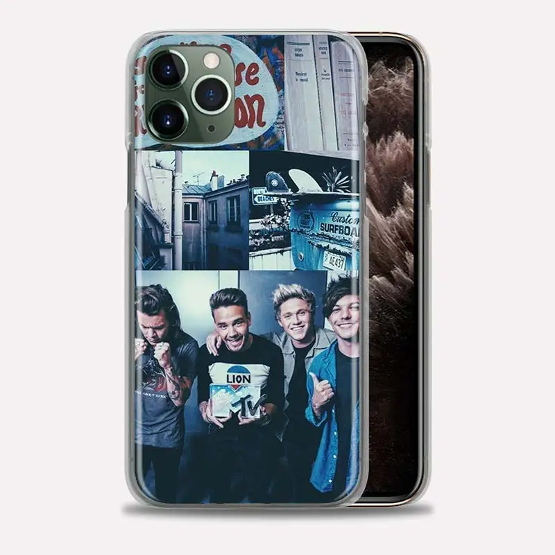 

One Direction Bumper Case For iPhone 11 Pro Max 12 Pro X XS Max XR 7 8 6 6S Plus SE Hard PC Protective Phone Bags Cover Coque