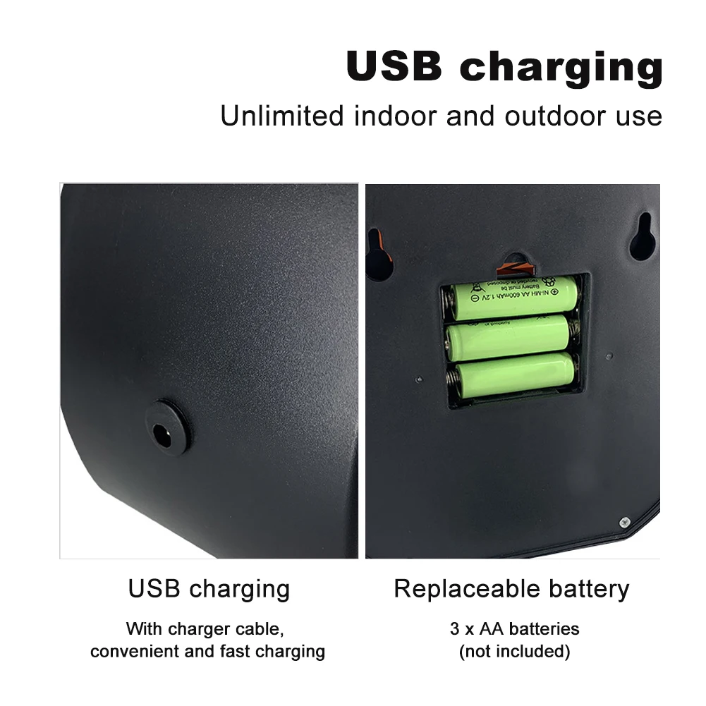 

Touch Switch Simulation Flame Led Fireplace Realistic Lantern USB Rechargable Living Room Effect Fireplace Table Patio Decor