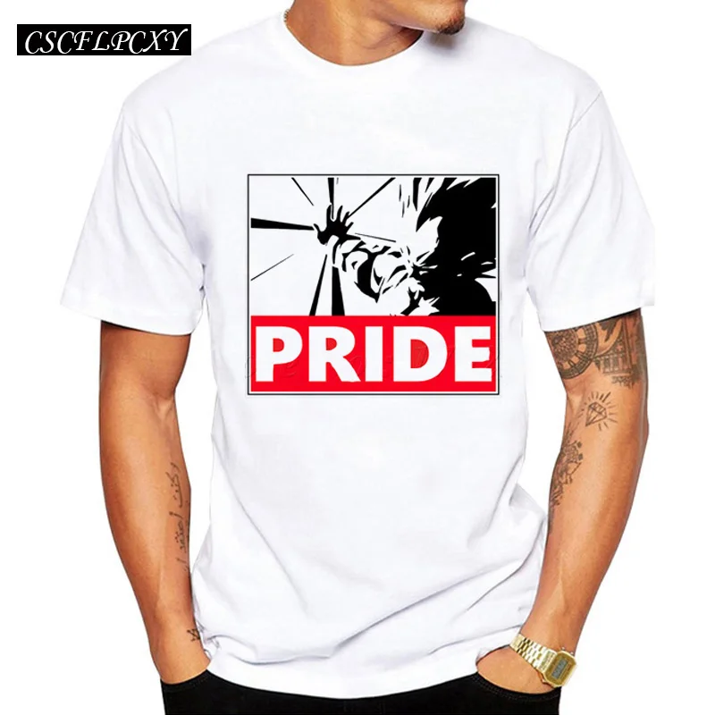 2019 New Dragon Ball Cartoon Print Men Summer T Shirts Brand Super Saiyan Men's Son Goku Short Sleeve Tees XXXL | Мужская одежда