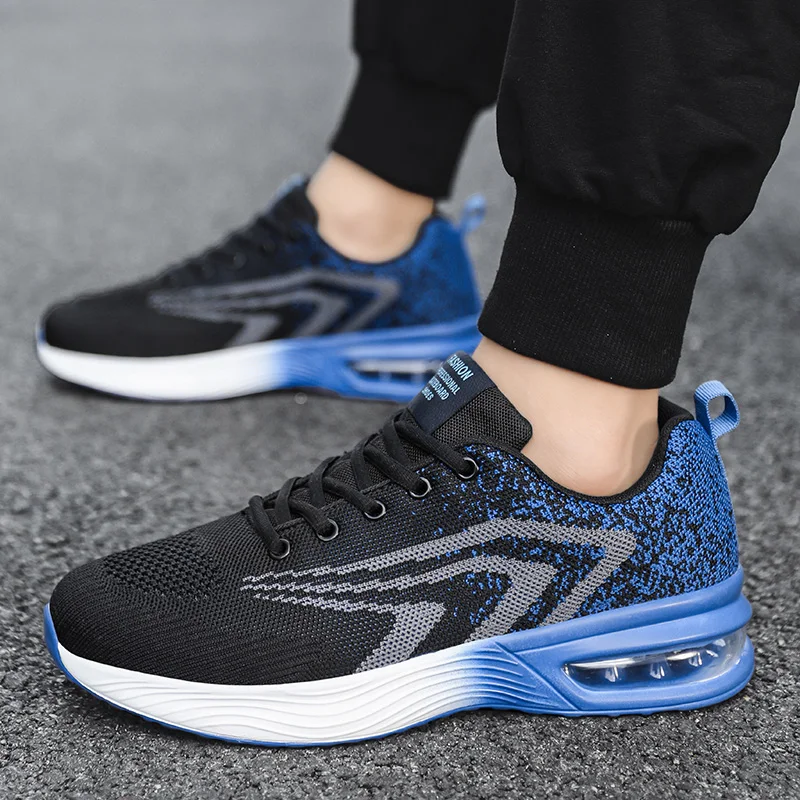 

Autumn Outdoor Casual Shoes Men Breathable Fashion Sneakers Men Non-Slip Traveling Men Foot Wear 2020 New Plus Size 45