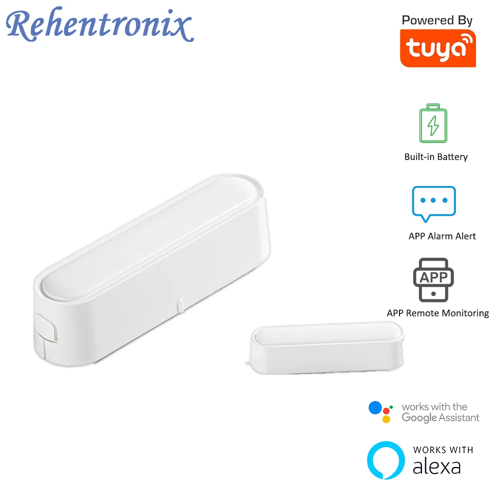 Встроенный интеллектуальный беспроводной аккумулятор CR123A Wi Fi Alexa Google Assistant