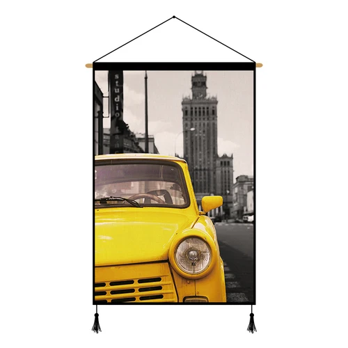 

Creative Modern Canvas Painting Wall Art Poster Industrial Style Hanging Cloth Home Living Room Decor Scroll Wall Paintings