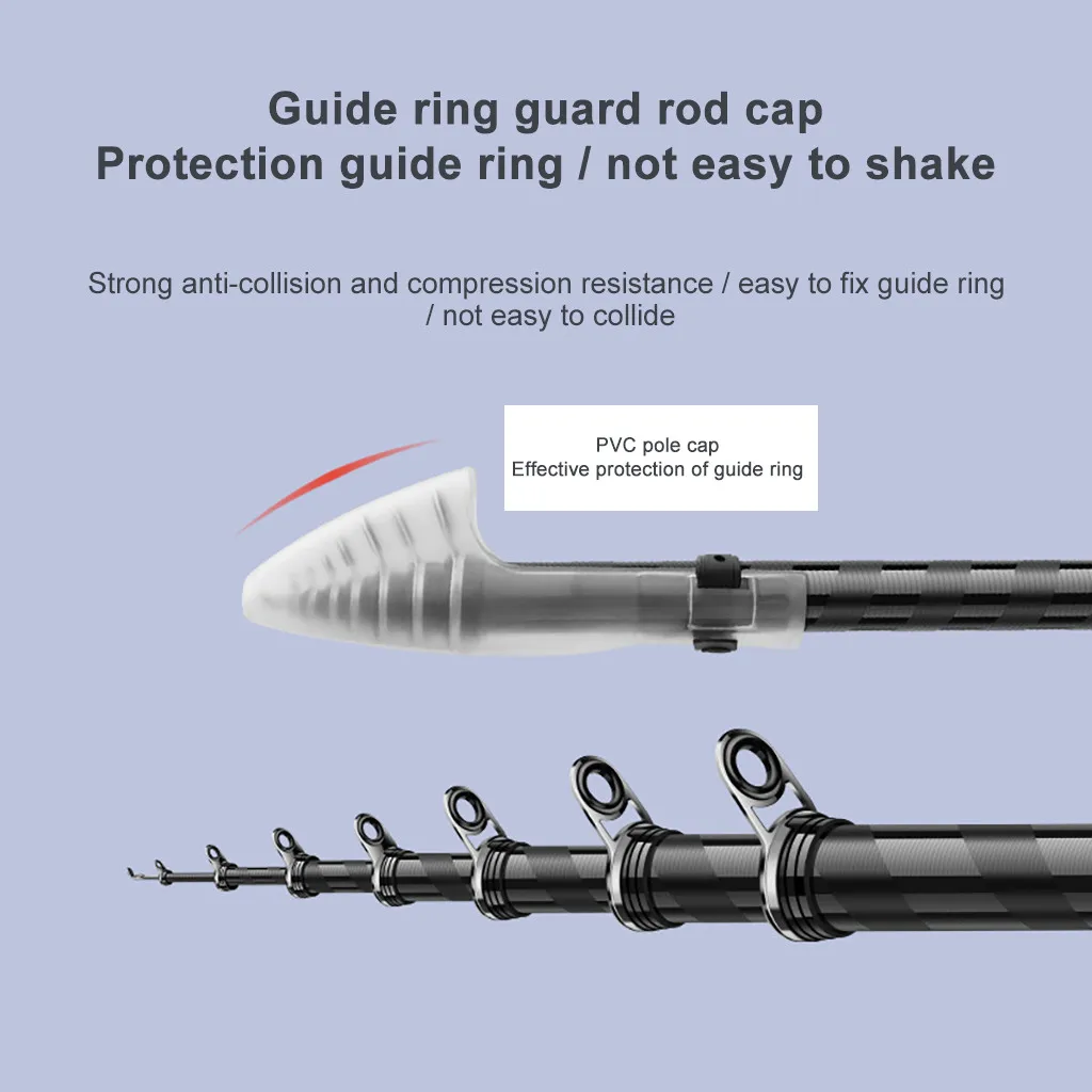 Рыболовная удочка из углеродного волокна профессиональная для морской и речной