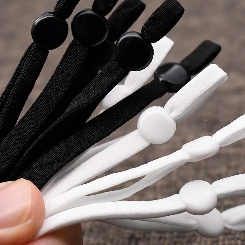 100 шт. эластичный шнур для маски регулируемая эластичная пряжка сделай сам маска