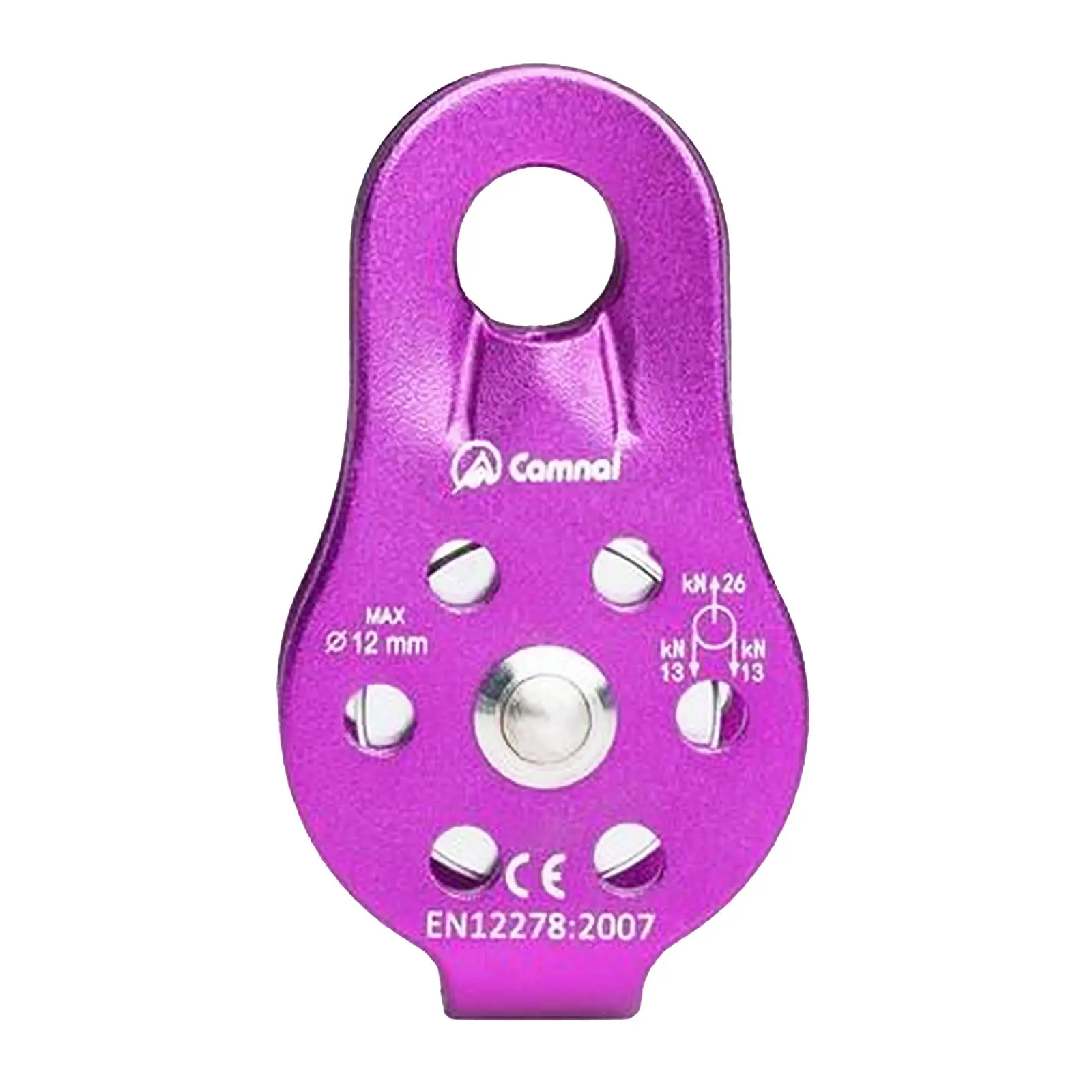 Rock Climbing Pulley Fixed Sideplate Single Sheave Outdoor Survival Tool High Altitud Hauling Gear | Спорт и развлечения