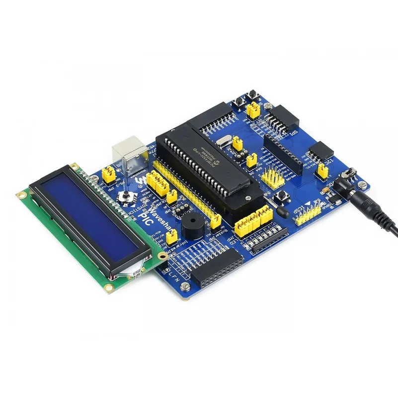 Open18F4520 упаковка A # PIC18F4520 I/P PIC PIC18F 8 bit RISC Development Board + 11 модулей аксессуаров|pic development