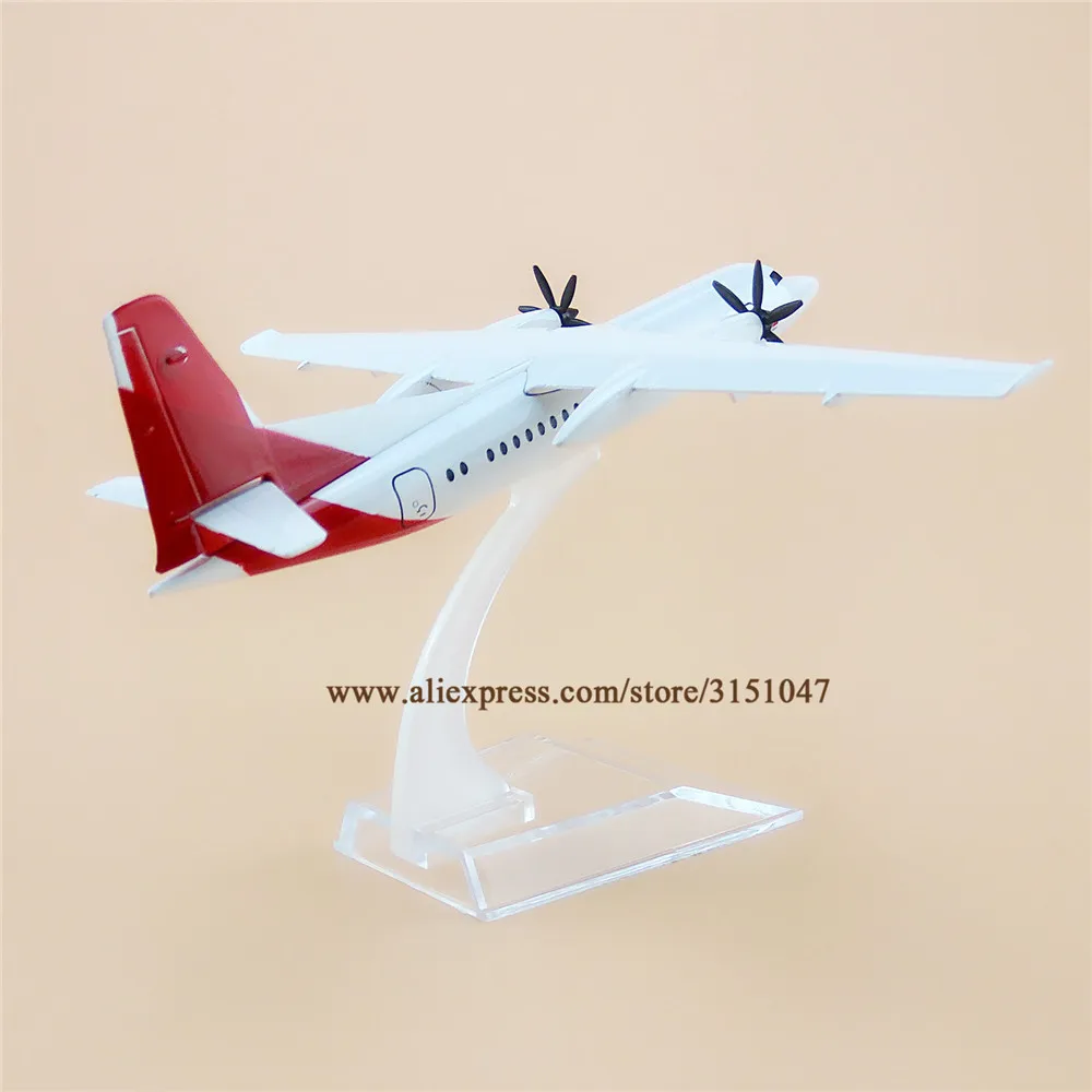 16 см Air White Colombia Avianca Fok Fokker 50 FOK Airlines металлический фотоаппарат|Статуэтки и