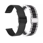 Быстросъемный нейлоновый ремешок для часов Samsung Galaxy Watch 46 мм, ремешок из нержавеющей стали для Samsung 42