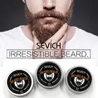 Sevich натуральный бальзам для бороды Профессиональный кондиционер уход за бородой 60 г органический воск для усов для бороды Гладкий Стайлинг