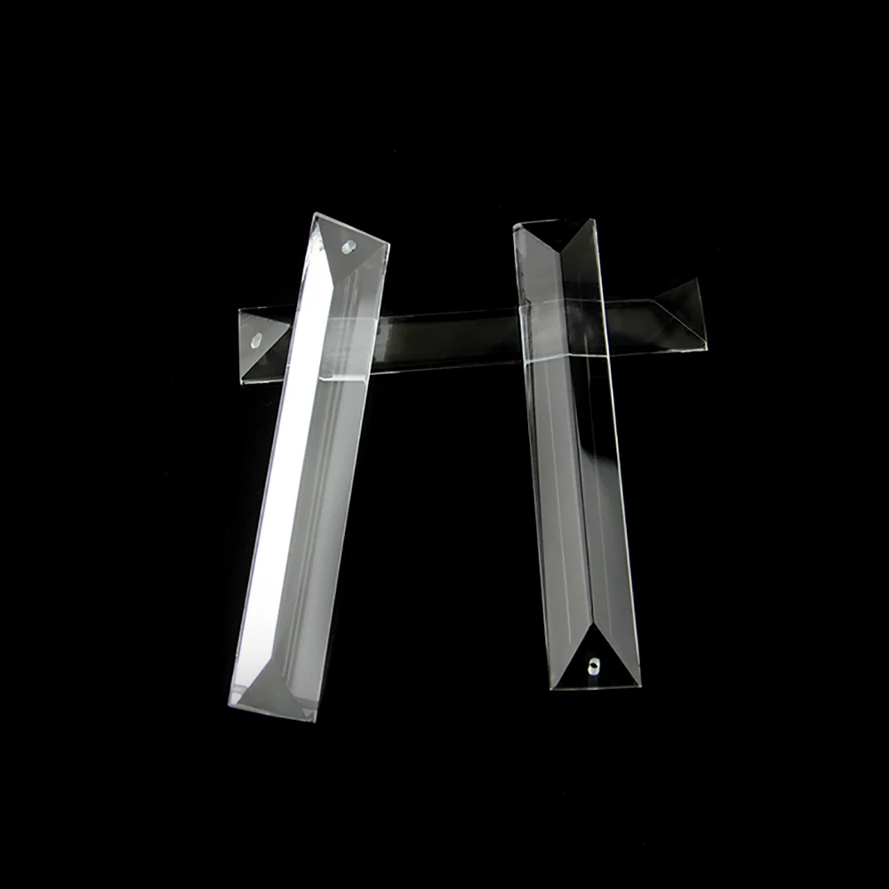 Прозрачная треугольная призма всех размеров люстры из хрустального стекла с