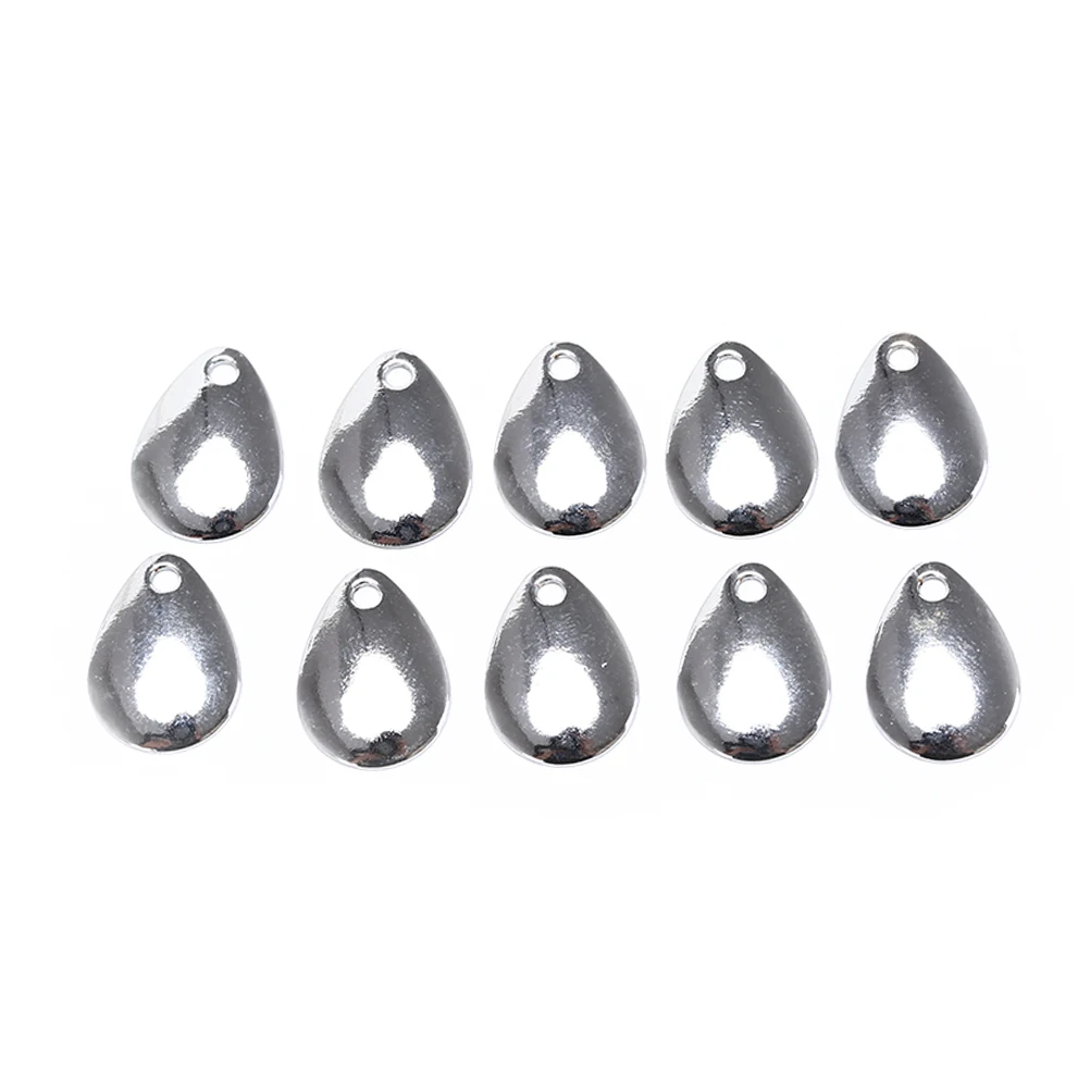 10 шт./лот вертушки для рыбалки кольца лезвия гладкие железные ложки плащи снастей