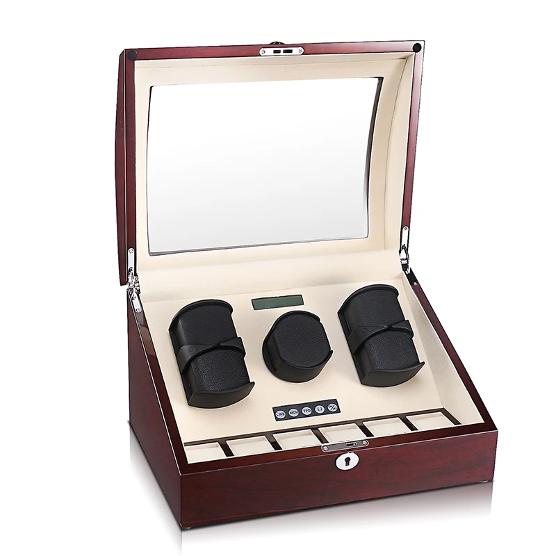 Чехол-подставка для часов автоматический вращающийся держатель с пятью моторами