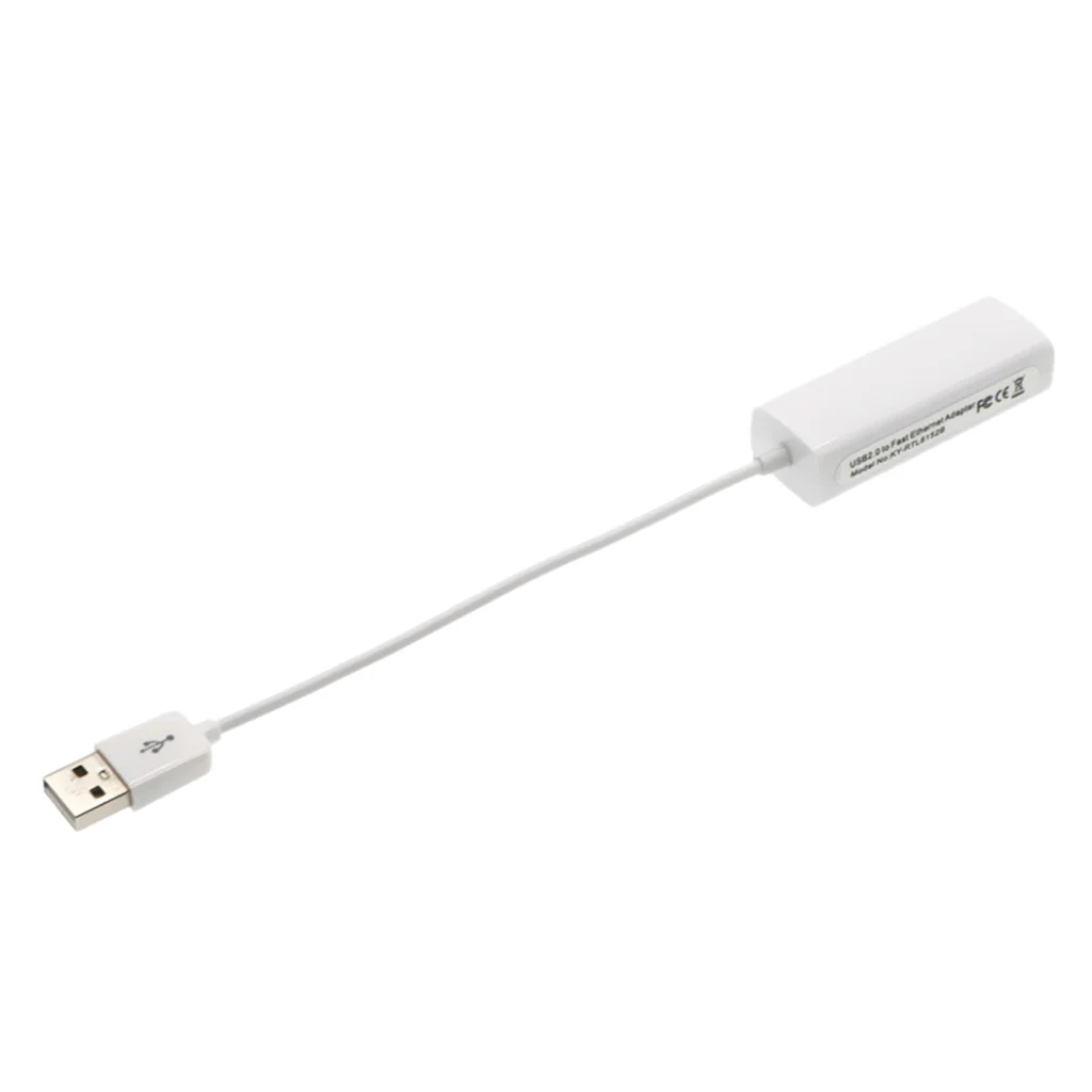 

Адаптер USB-Ethernet, сетевая карта USB2.0 «штырь-гнездо» LAN 10/100 Мбит/с