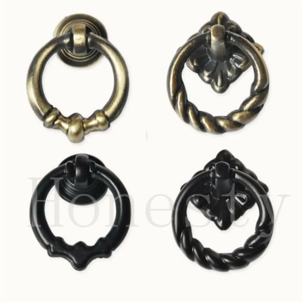 

Классическое Винтажное кольцо с вытяжной ручкой для дверного шкафа