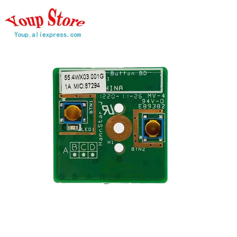 

New Original For Lenovo E49 Laptop Power Switch Button Sub Card Board 04W4287 55.4WX03.001 55.4TK04.001